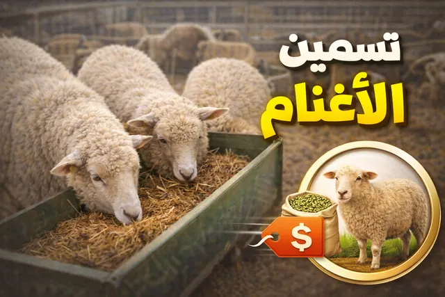 أفضل أنواع الأعلاف لتسمين الأغنام بسرعة