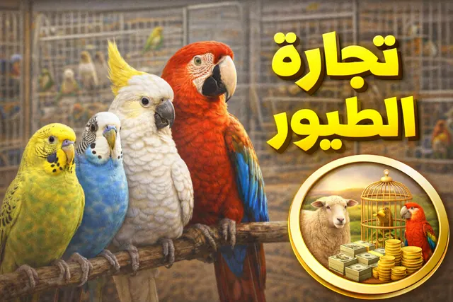 أفضل أنواع الطيور للبيع والتجارة في السعودية