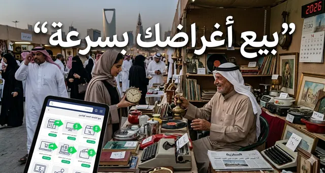 أفضل طريقة لبيع الأغراض المستعملة بسرعة في السعودية