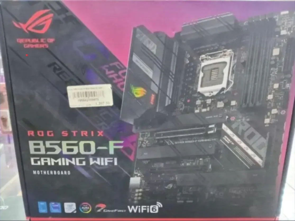لوحه الام - ASUS ROG STRIX B560-F GAMING WIFI
