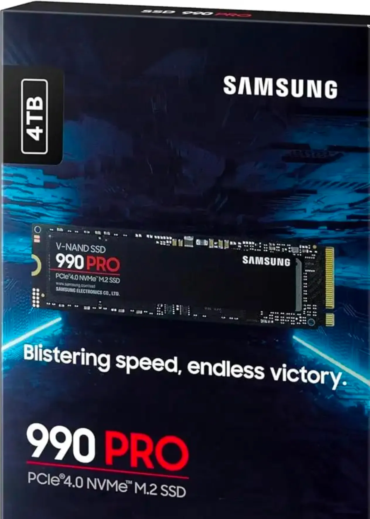 Samsung 990 PRO NVMe M.2 SSD 4TB
