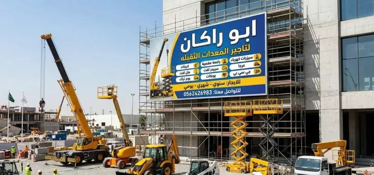 تاجير معدات