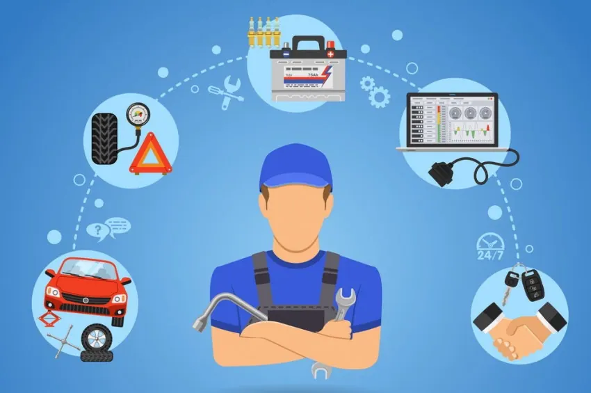 تطبيق ربط الشركات السيارات بالعملاء